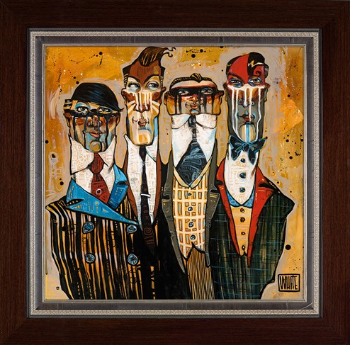 Suited For War by Todd White - Framed Hand Finished Limited Edtion on Canvas